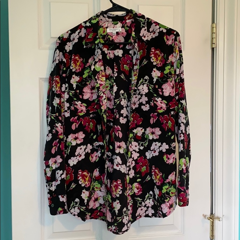 Equipment Button Down Shirt Size Small